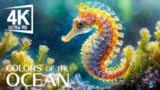 [ใหม่] ภาพใต้น้ำ 4K อันน่าทึ่ง 3H - วิดีโอชีวิตใต้ท้องทะเลที่หายากและมีสีสัน #4