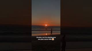 #viral #sol #playa #atardecer