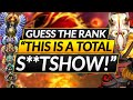 NEW 7.30B GUESS THE RANK - &quot;You Are BEYOND USELESS&quot; - Pro Coach Review - Dota 2 Smurf Guide