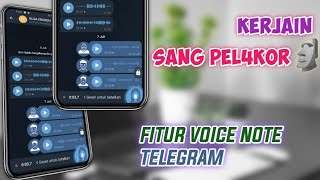 Cara Mengubah Suara di Voice Note Telegram Tanpa Aplikasi Tambahan - Molukukus Tutorial