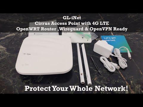 How-To Setup GL-iNet GL-AP1300 Cirrus Access Point