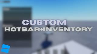 Roblox Inventory + Hotbar System Showcase