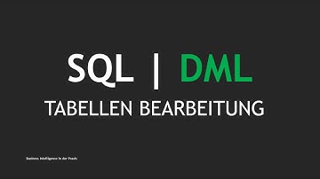 SQL Grundlagen | Überblick | Deutsch