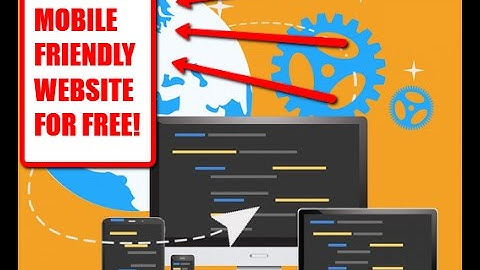 How to Make a Mobile Friendly Website FOR FREE! | Within Minutes!