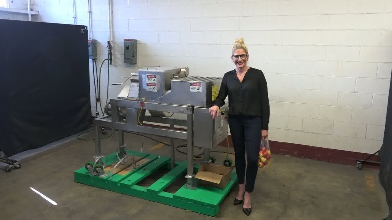 Urschel Model G Stainless Steel USDA Dicer/Slicer/Cutter Demonstration