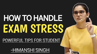How To Handle Exam Stress । Himanshi Singh Motivation #Shorts screenshot 2