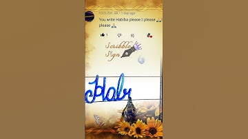 Habiba Name Writing (Special Requested VIDEO) #namewriting  #cursivewriting #shorts #calligraphy