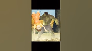 hulk vs squidgame doll ☠️  | Squid Game #kdrama #squidgame2 #marvel #viral