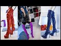 Colourful overknee boots  catsuits combinations by up2step