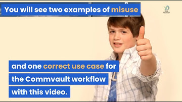 commvault workflow examples
