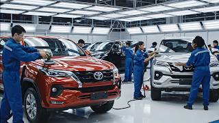 Inside The 1Million Toyota Fortuner Factory How 7Seater Suvs Are Made Sold