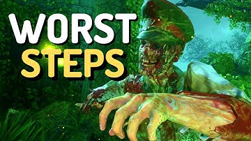 Top 5 WORST Cod Zombies Easter Egg Steps of All Time