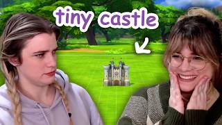 we made a tiny house but its a CASTLE image