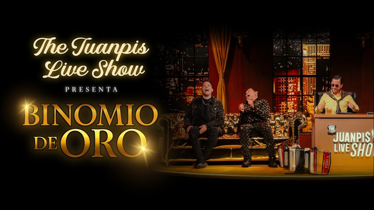 Conocí al heredero del @binomiodeorooficial⁩  en The Juanpis Live Show