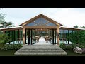 Farm resort function hall 3d animation