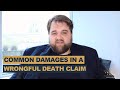 Common Types of Damages in a Wrongful Death Claim!