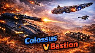 ROYS Colossus V Enemy Bastion Fleet (Planetside 2 Gameplay)