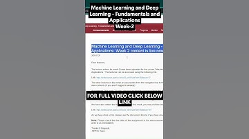 NPTEL Machine Learning and Deep Learning – Fundamentals and Applications Week 2 Answers Jul–Dec 2025