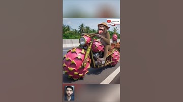 Monyet lucu 😅🤣😂 #monkey #monyet #monyetlucu #cutemonkey #lucu #kocak #ngakak #funny #monkeydluffy