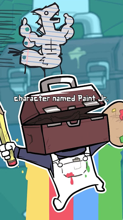 Castle Crashers Painter Boss Paradise DLC coming soon! 🎨