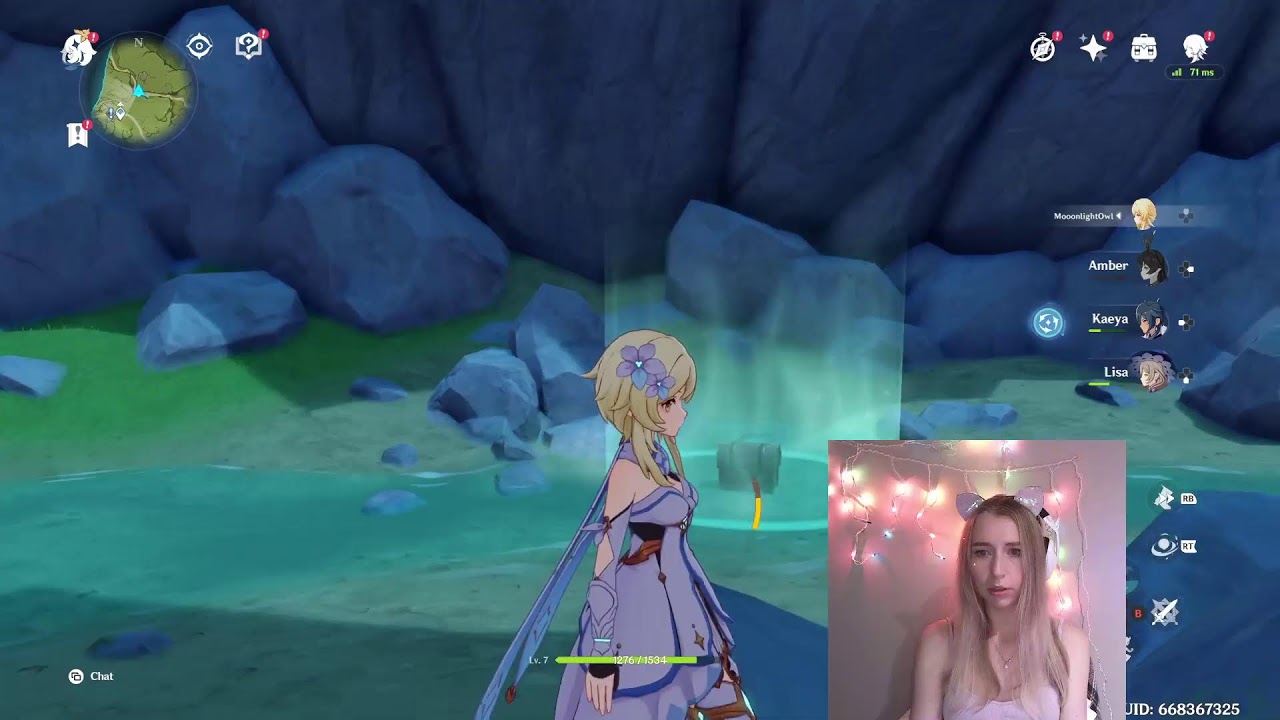 Genshin Impact playing first time! Girl gamer New game!