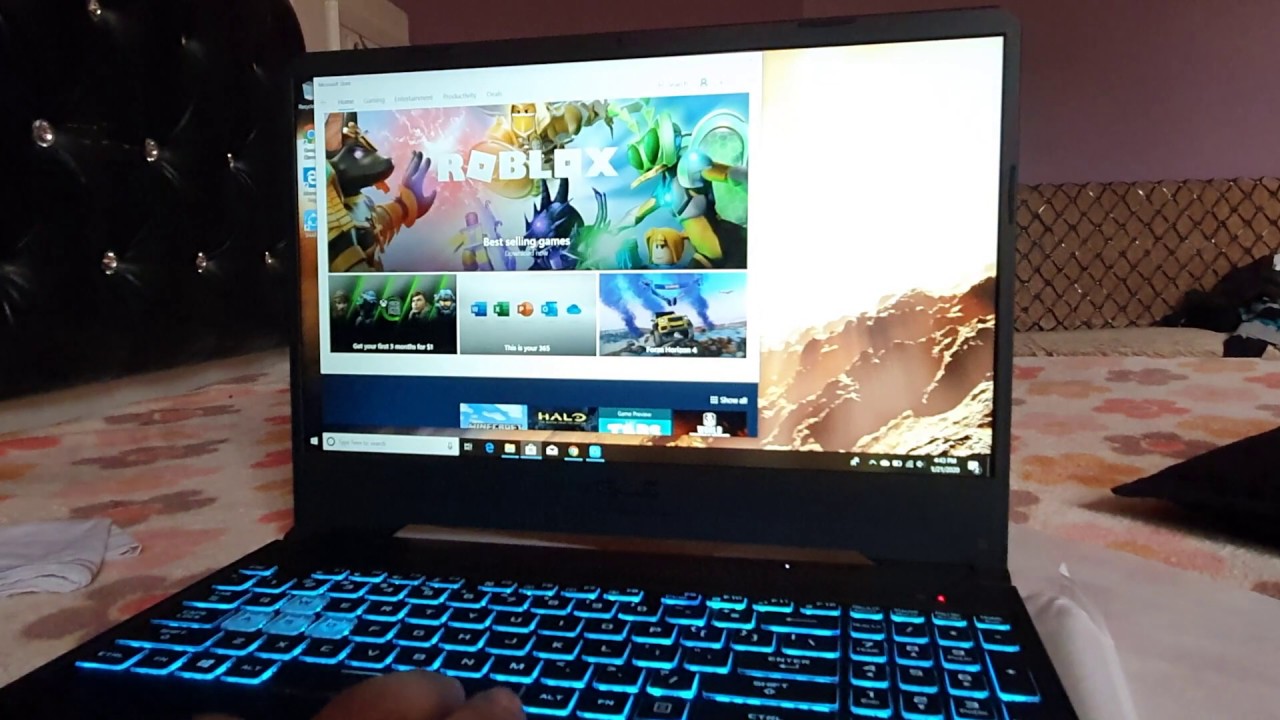 How to Set SMART RGB KEYBOARD Colors in ASUS TUF Fx 505Dt laptop