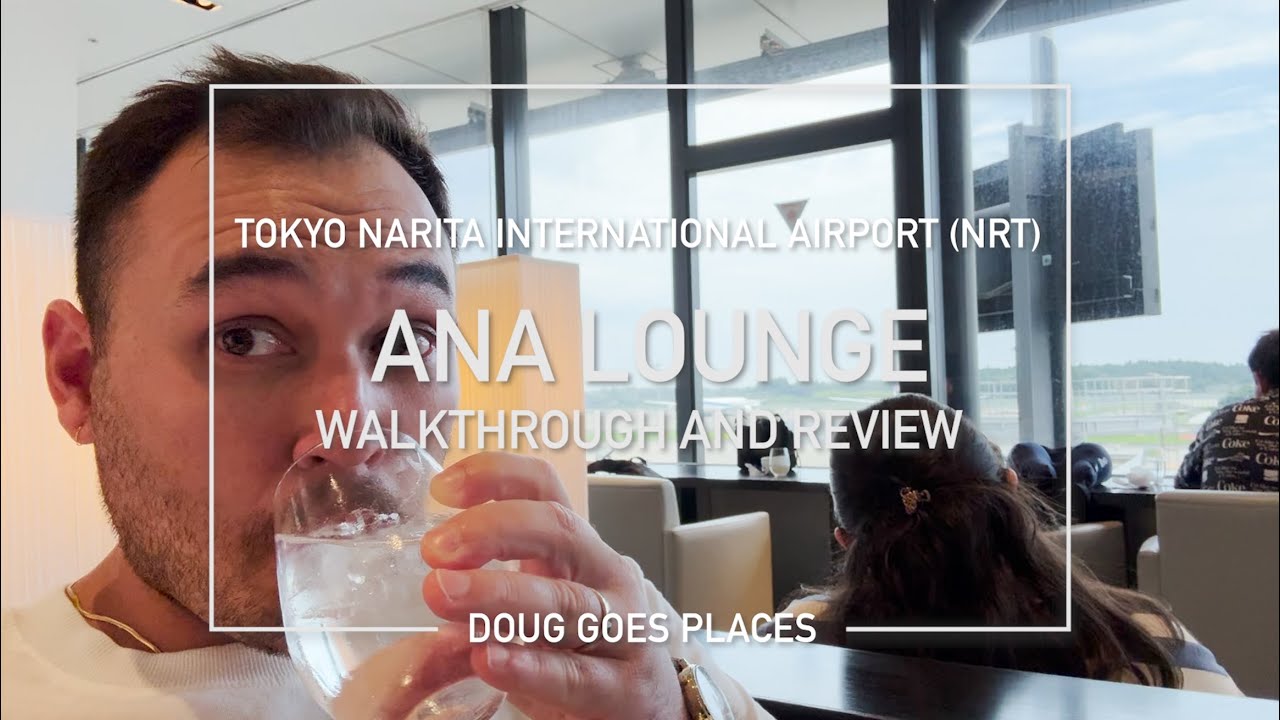 ANA Business Class Lounge at Tokyo Narita Airport 🇯🇵 | Lounge Review