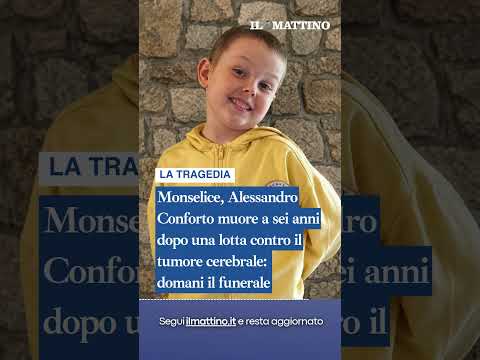 Video Monselice, Alessandro Conforto muore a sei anni dopo una lotta contro il tumore