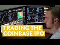 [LIVE] Day Trading | I Traded the Coinbase Stock ($COIN) IPO...