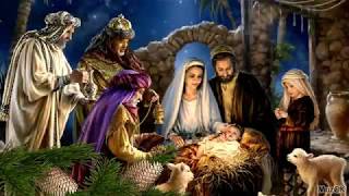 Красивое поздравление с Рождеством Христовым! Музыкальная открытка