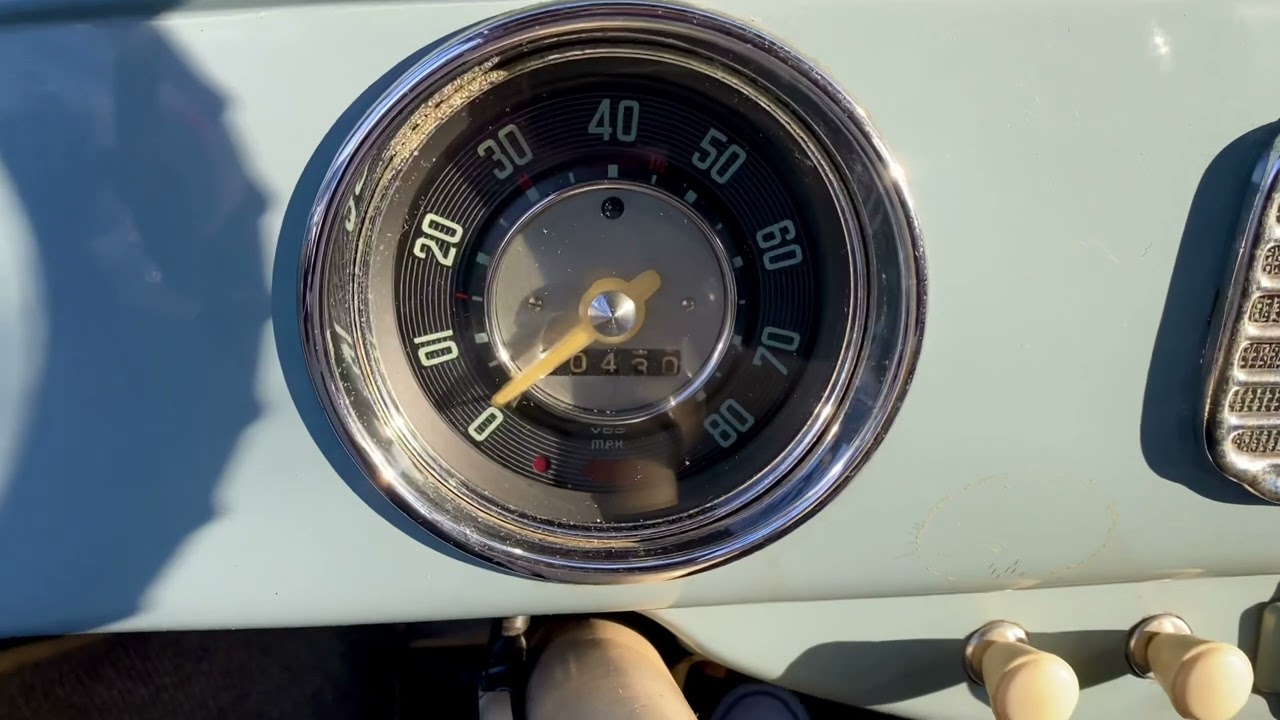 1957 VW Beetle (6 Volt) - Cold Start at 20 Degrees