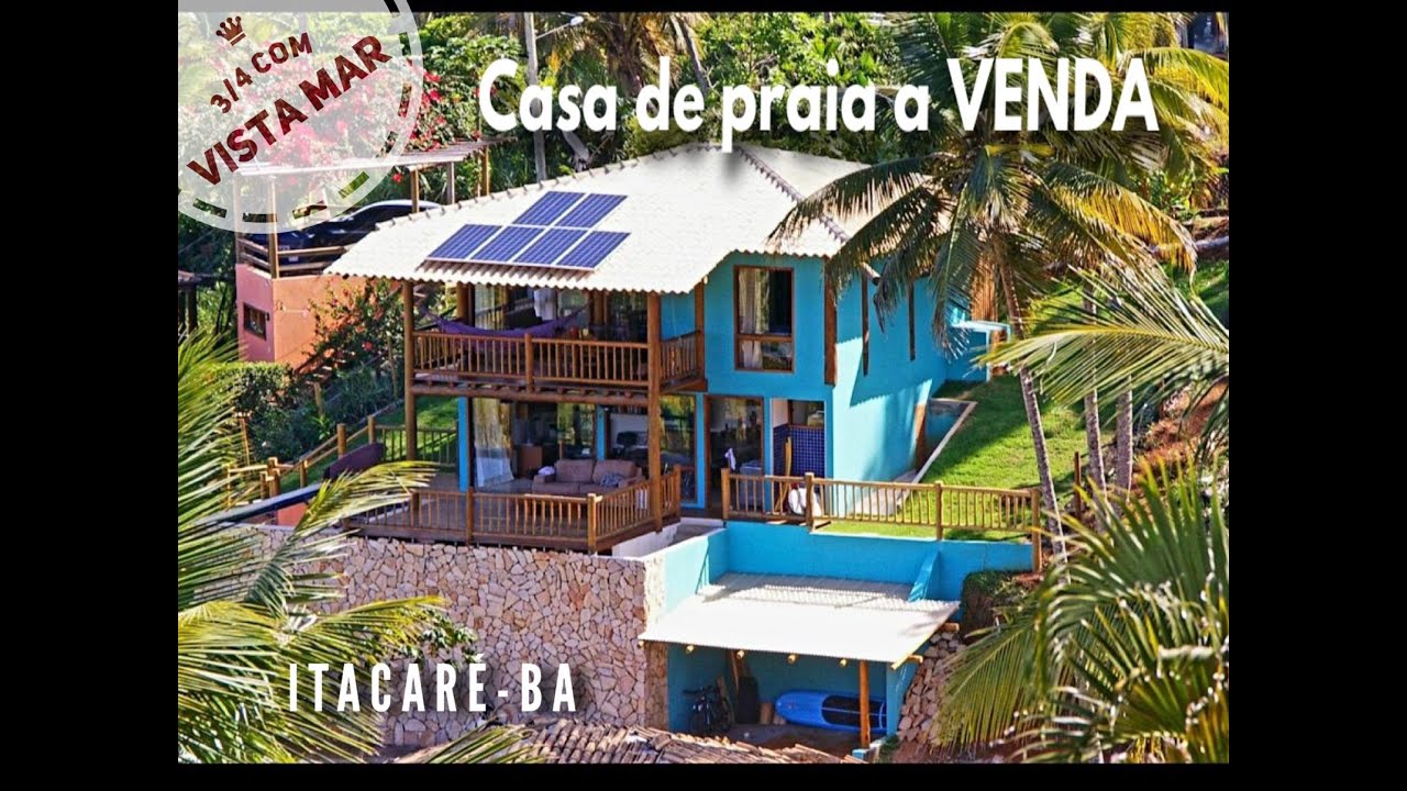 Casa a venda em Itacaré Bahia na Praia de São José