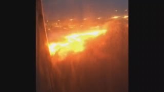 シンガポール航空機で火災 緊急着陸 けが人なし Youtube