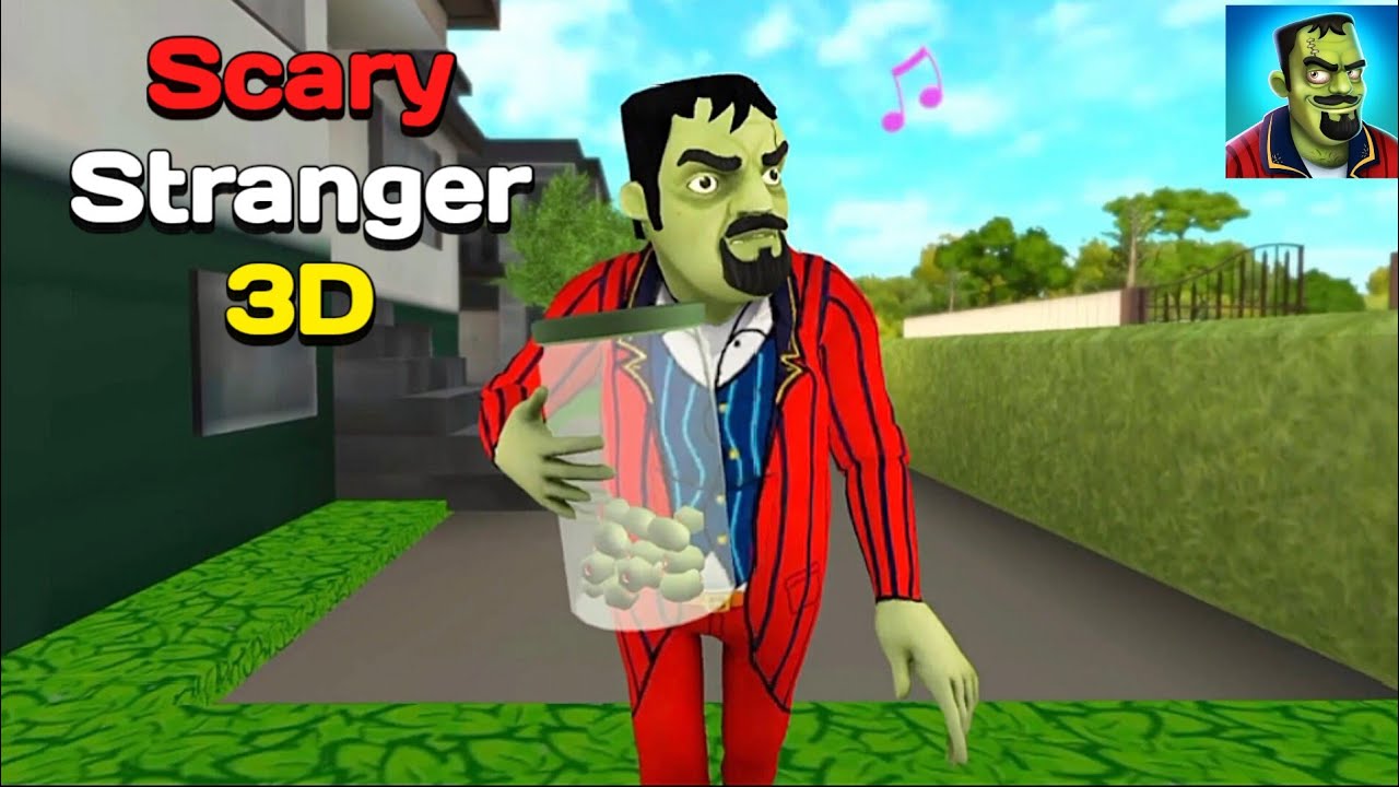 Scary Stranger 3D || Olive -O-Matic 3000 In Action || Funny Prank Level Gameplay ||