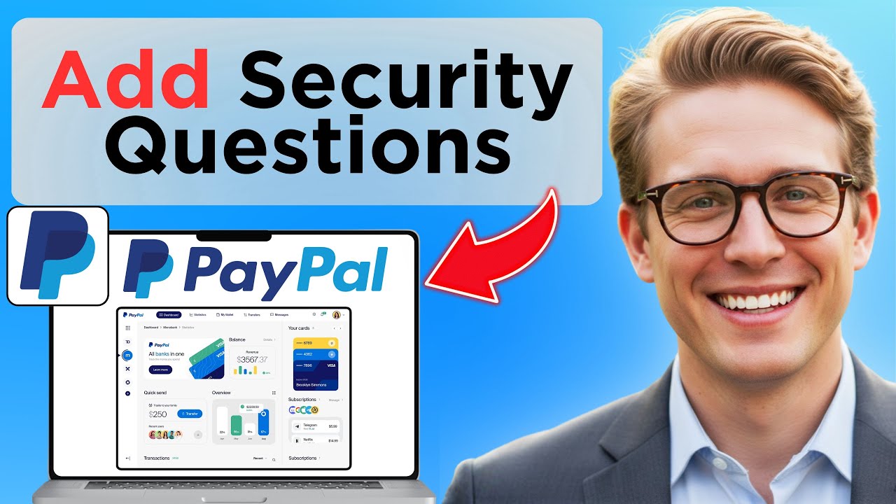 How To Add Security Questions In PayPal (Tested)