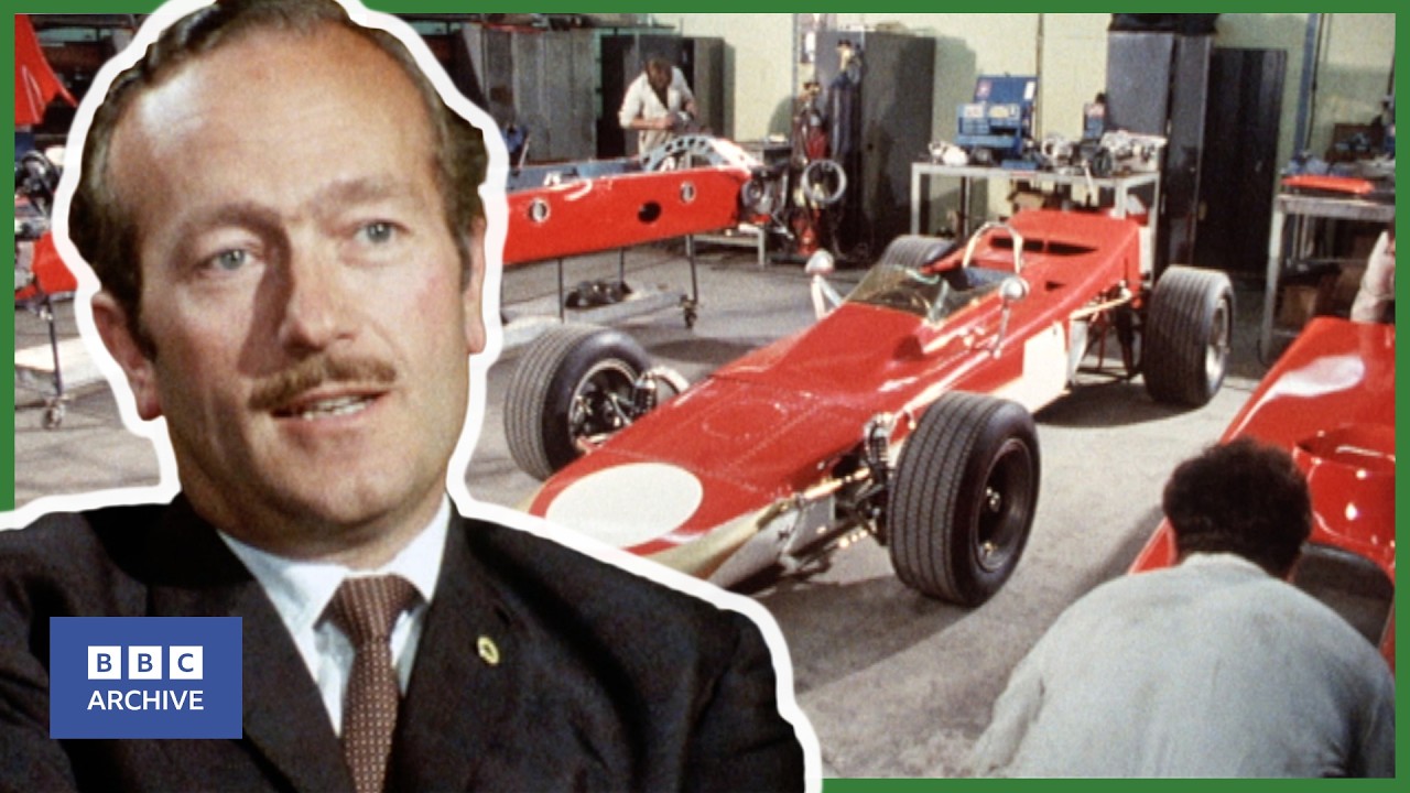 1968: The Man Who Made LOTUS Racing - Colin Chapman | Millionaire | Classic Motorsport | BBC Archive