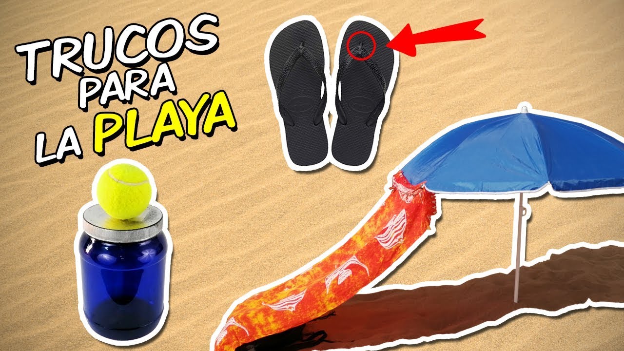 3 TRUCOS PARA LA PLAYA 👍⛱️