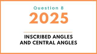 Florida Geometry EOC 2025 | Question 8 Walkthrough | Inscribed and Central Angles (Official Release) Net Worth