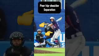 Rolling Over? Fix this ASAP to stop hitting ground balls #hittingmechanics #hittingtips