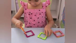 Constructii Magic Piese Magnetice Jocuri Interactiv Creativ Jucarii Copii