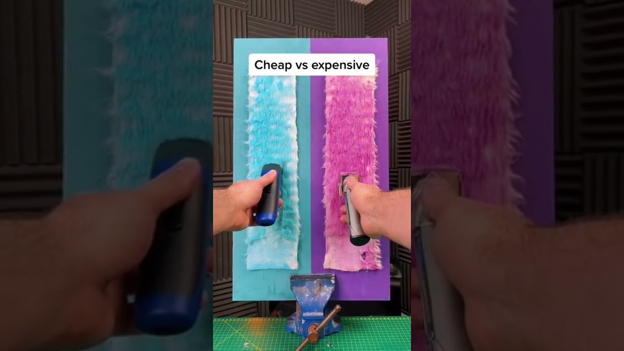 Cheap vs expensive hair clippers insane result