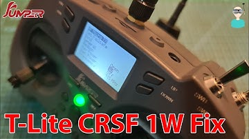 Jumper T-Lite 1W CRSF Fix