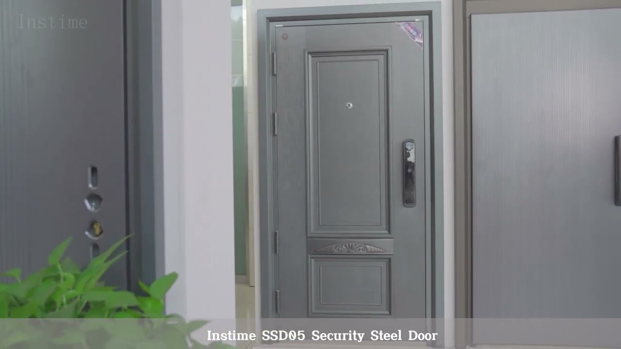 【Instime】Heat Proof Security Metal Steel Doors New Design Cheap Price