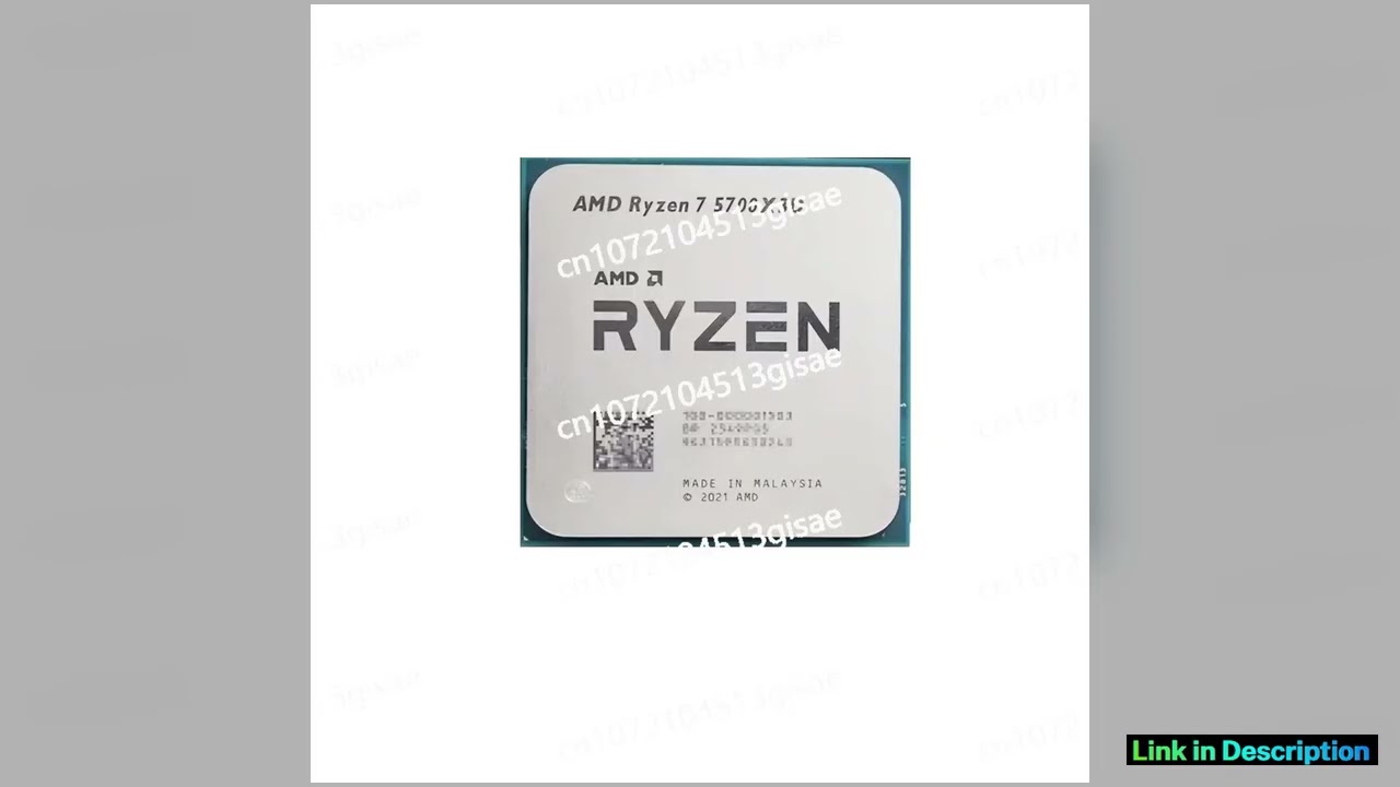New Bulk Ryzen 7 5700X3D 8 Core 16 Thread Desktop Processor Reliable Choice