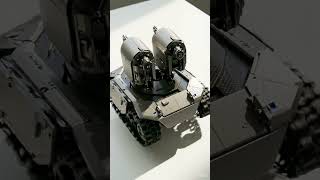 🪖 Futuristic Battle Tank Transformation ⚡🔥Watch a tiny premium device transform #youtubeshorts