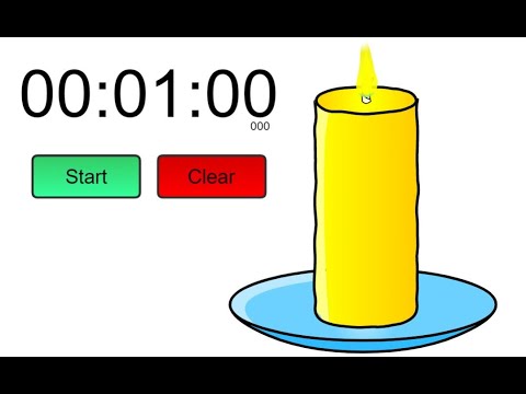 1 minute candle timer