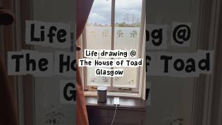 Really enjoyed #LifeDrawing at #houseoftoad in #kelvingrove #glasgow #creativespaces