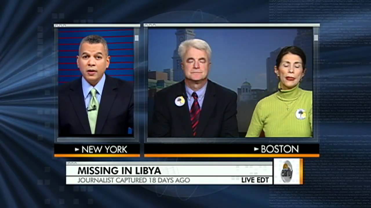 Captured journalist's parents seeking answers