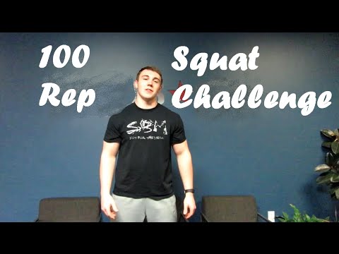 100 Rep Squat Challenge