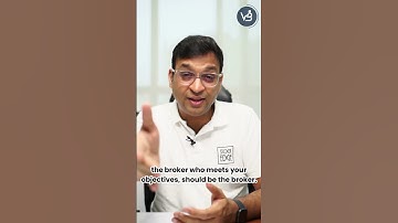 Which Broker should we select? #shorts | Vivek Bajaj